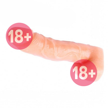 Realistik Damarli Yüzey Testisli Penis