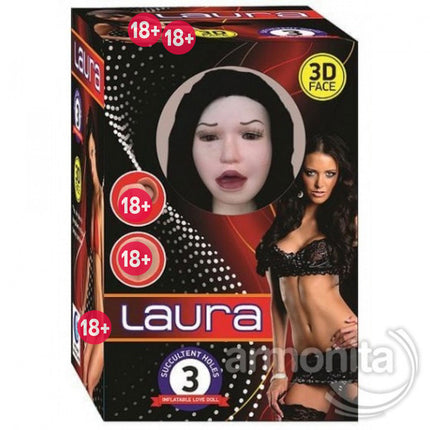 Laura Esmer 3 islevli Sesli Realistik Sisme Manken