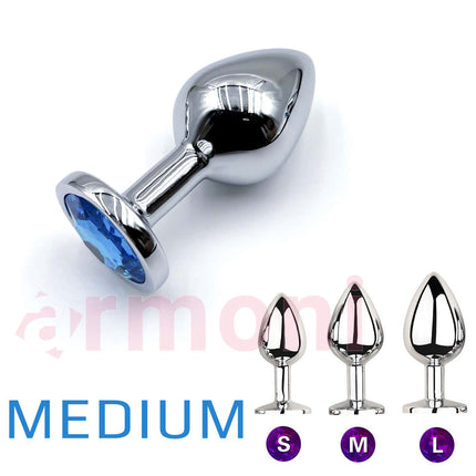 Tasli Metal Lazer Kesim Anal Gelisim Tapasi 8cm x 3,5cm MEDIUM