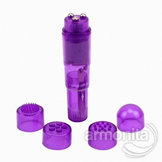 Klitoris Uyarici Mini Baslikli Vibratör Set