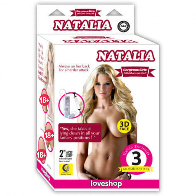 Natalia Sarisin Titresimli ve 3 Islevli Sisme Manken