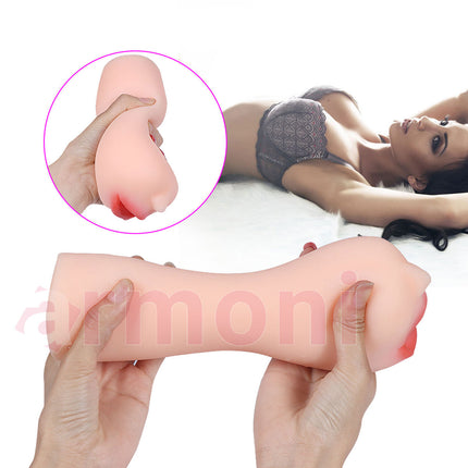 Gerçekçi Oral Emis Yapabilen Erkek Mastürbatörü Little Nose