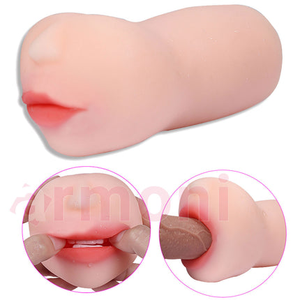 Gerçekçi Oral Emis Yapabilen Erkek Mastürbatörü Little Nose