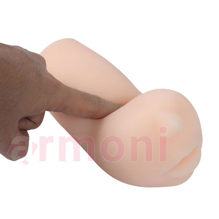 Gerçekçi Oral Emis Yapabilen Erkek Mastürbatörü Little Nose