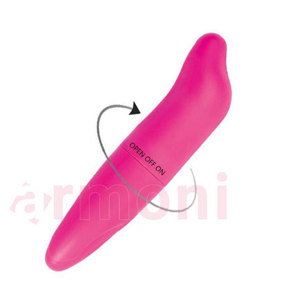 G-Spot Küçük Boy, Derin Uyarim Mini Vibratör - Toplam:13cm, Kullanilabilir: 7 cm X 2,4 cm