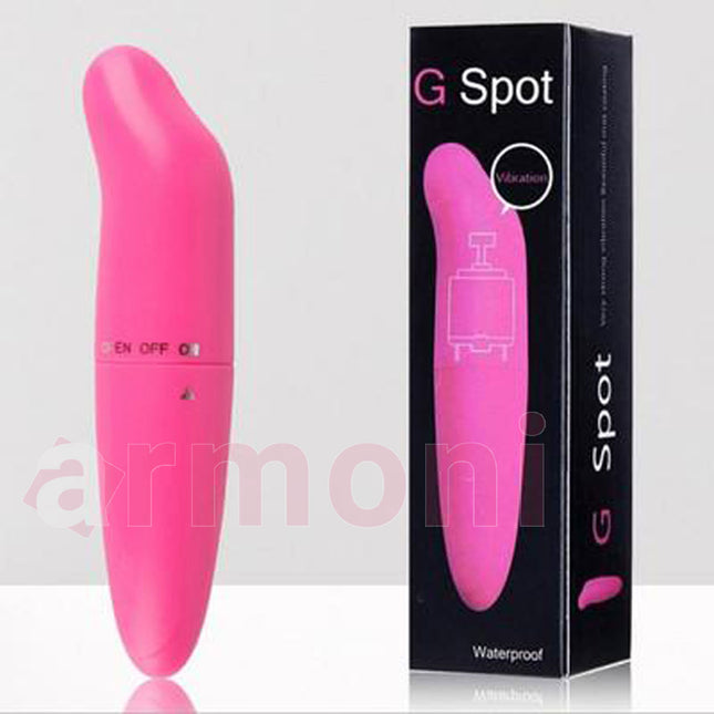 G-Spot Küçük Boy, Derin Uyarim Mini Vibratör - Toplam:13cm, Kullanilabilir: 7 cm X 2,4 cm