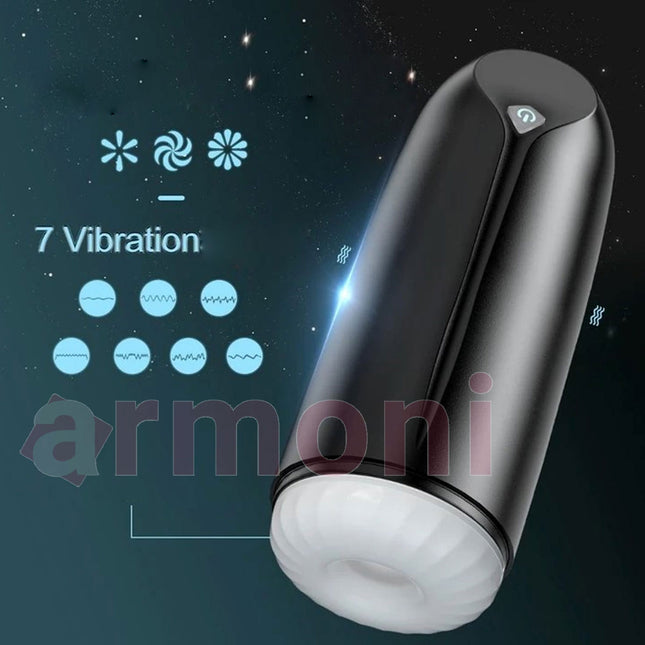 Zona Masturbatör 7 Farkli Titresim ve 5 Çesit Emisli USB Sarjli