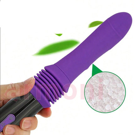 Teleskopik Sarjli 7 Fonksiyonlu, Sessiz Güçlü Vibratör 14,5 cm X 4,5 cm