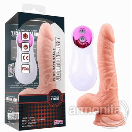 Jacky Güçlü Titresimli Dönerbasli Realistik Penis