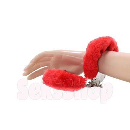 Pelus Kelepçe Kirmizi