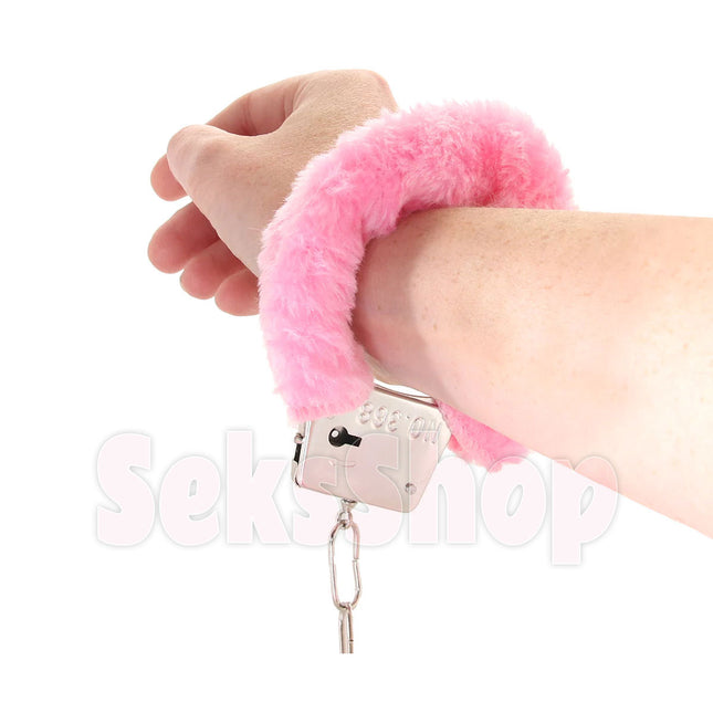 Pelus Kelepçe Pembe