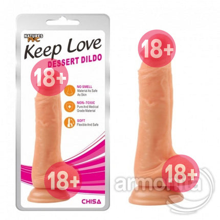 Dessert Realistik Vantuzlu Yapay Penis