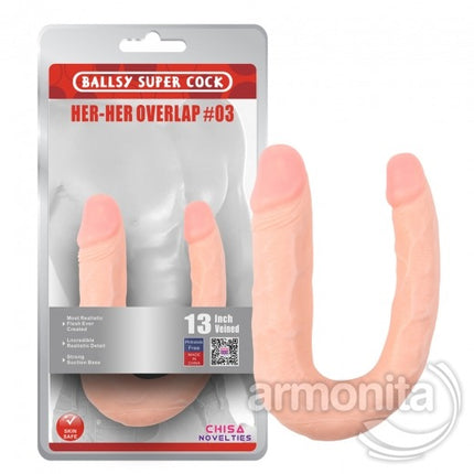 Çift Tarafli Vajinal Anal Unisex Dildo