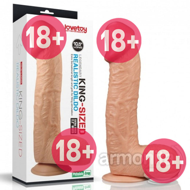 Kalin Vantuzlu Damarli Realistik Dildo