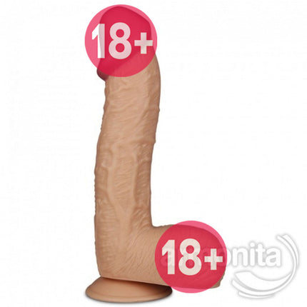 Kalin Vantuzlu Damarli Realistik Dildo