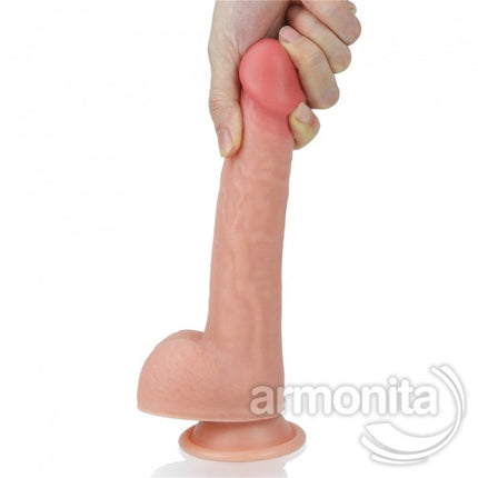 Çift Katmanli Damarli Yüzey Realistik Dildo