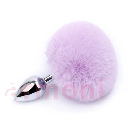 Mavi Tavsan Kuyruklu Metal Anal Tapa Small 7.20cm X 2.80cm