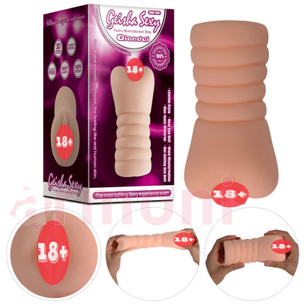 Masturbasyon ve Ereksiyon Egzersizi Için Vajina Masturbator Qiandaiz Pocket Pussy
