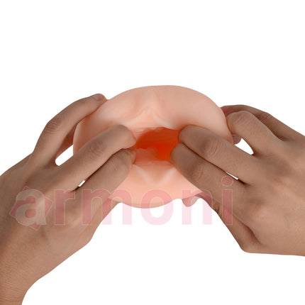 Masturbasyon ve Ereksiyon Egzersizi Için Vajina Masturbator Qiandaiz Pocket Pussy