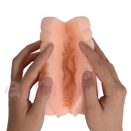 Masturbasyon ve Ereksiyon Egzersizi Için Vajina Masturbator Qiandaiz Pocket Pussy