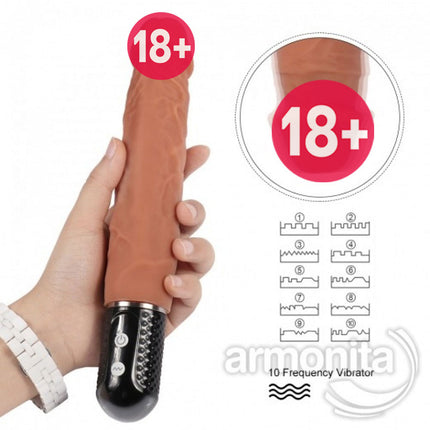 Modern Orgazm Vibratörü  Finlay 10 Mod Titresimli  25 cm X 17cm X 4.3 cm
