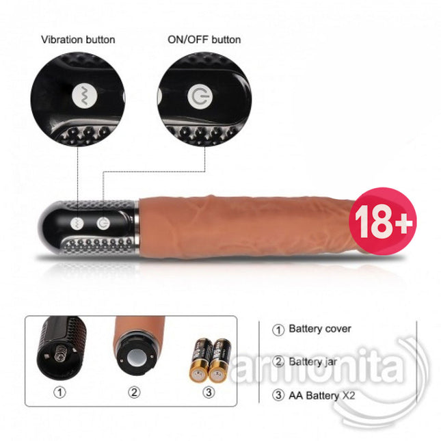 Modern Orgazm Vibratörü  Finlay 10 Mod Titresimli  25 cm X 17cm X 4.3 cm