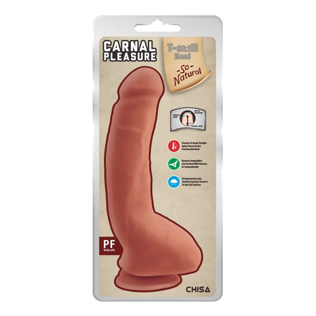Süper Gerçekçi Doku Latin Carnal Realistik Dildo