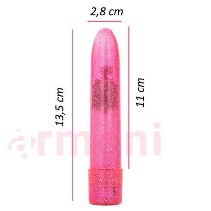 Slim Mini Vibe Ince Mini Orgazm Vibratörü 13 cm X 2,6 cm