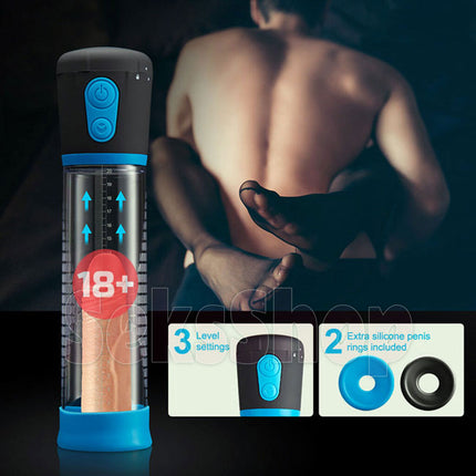 Otomatik Pilli Penis Pompasi Bigger Man