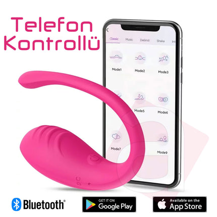 Telefon Kontrollü Çok Amaçli G Noktasi ve Klitoral Vibratör - Sizdirmaz Gövde