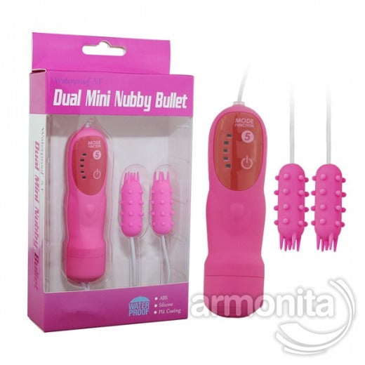 Güçlü Titresimli 5 Fonksiyonlu 2li Mini Rose Orgazm Topu