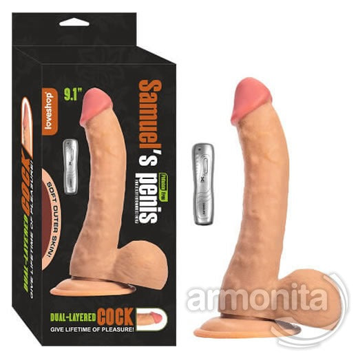 Samuels 10 Farkli Mod Titresimli Realistik Penis