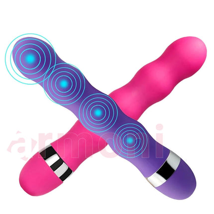 3 Nokta Uyaricili Bogumlu Vibratör – Hedef Odakli Zevk Deneyimi 14cm X 2,8 cm