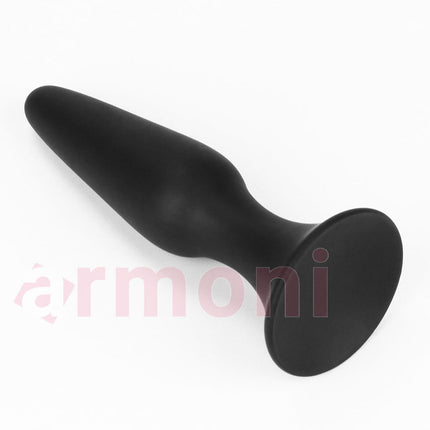 LURE ME Silikon Vantuz Tabanli Anal Plug – Large 12,5cm X 3cm