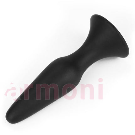 LURE ME Silikon Vantuz Tabanli Anal Plug – Large 12,5cm X 3cm